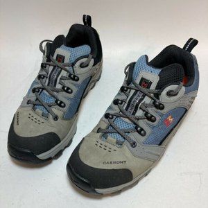 Garmont Hiking Backpacking Shoe Womens Size 8M Blue Silver Suede Mesh
